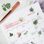 Imeepa 60Pcs Plants Stickers Transparent Scrapbooking Stickers | Waterproof - Image 7