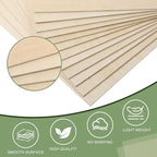 60 Pack Basswood Sheets 12x12x1/8 Inch - Image 3