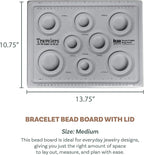 The Beadsmith Elements Bracelet & Anklet Design Bead Board –13.75 x 10.75 x 1 - Image 3