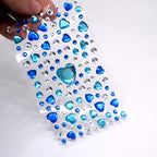 2800PCS 25 Sheets Self-Adhesive Jewel Stickers Rhinestones Jewels Rhinestone - Image 5