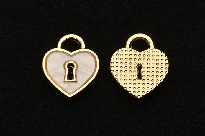 Pack of 20 Shell Charms Gold Plated Pendants Color Retention Pendants - Image 2