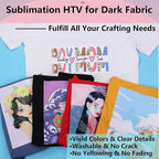 HTVRONT Sublimation Vinyl for Dark/Light Fabric - Image 2