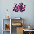 200pcs Wooden Puzzles for Adults Unique Animal Shaped Pieces Colorful Octopus - Image 7