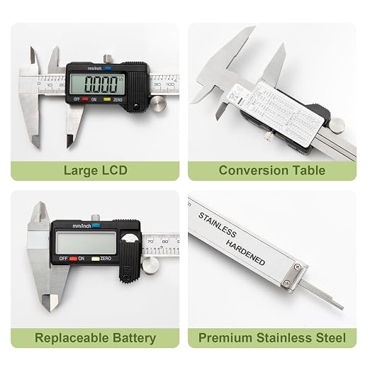 Digital Caliper 0-8" Measuring Tool - Image 7