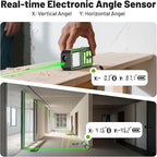 Huepar S60-G-BT Professional Bluetooth Laser Measuring Tool, 200ft | APP Control - Image 8