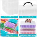 VTG Diamond Painting Storage Container, 240 Grids, Bead Organizer - Image 3