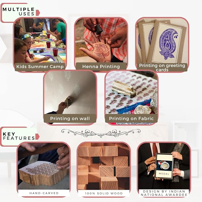 Wooden Animal Print Stamp - Image 5