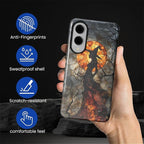 Case for Samsung Galaxy S25 Edge Case, Halloween Witch Moon Stained Glass - Image 3