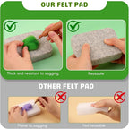Needle Felting Kit for Beginners, 28 Colors Wool Roving DIY Succulent Plants - Image 5