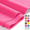 Pink Carnation 36" X 36" Felt Fabric Sheet by Luceinvita