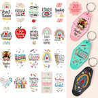 Kaciola Studio Teacher UV DTF Wrap Stickers-80PCS School Theme UV DTF Stickers by KaciolaStudio