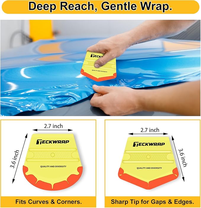 TECKWRAP Felt Squeegee for Vinyl Car Wrap Window Tint - Image 3
