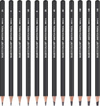 MARTCOLOR Drawing Sketching Pencils Set, 12 Pack Graphite Pencils | Ideal - Image 2