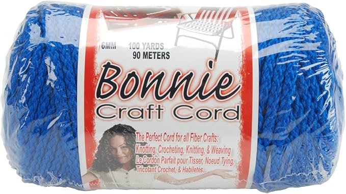 Bonnie Macrame Craft Cord 6mmX100yd by PepperellCrafts