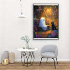 Clendo Halloween Paint by Numbers Kit - Image 5