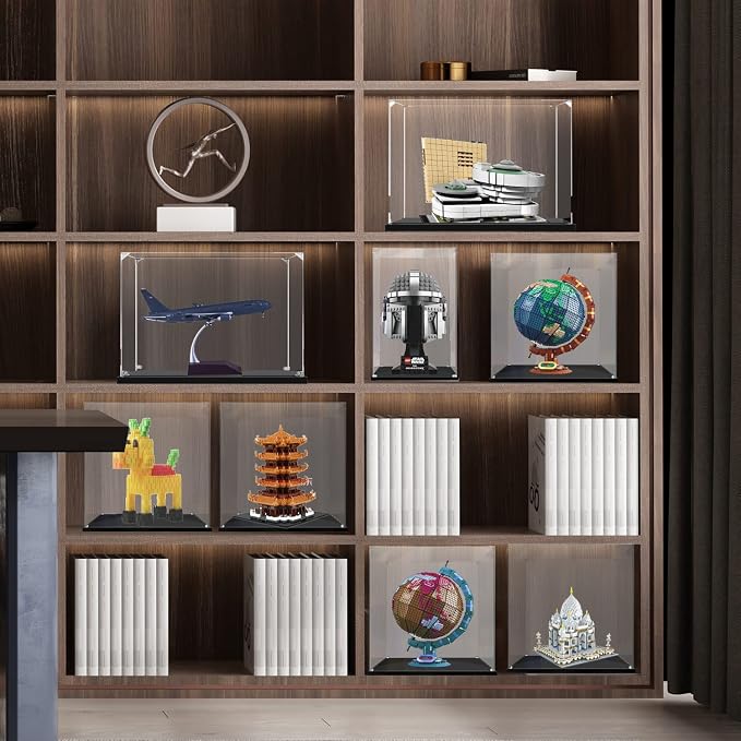 KOLIPI Acrylic Display Case for Collectibles Assemble Clear Acrylic Display Box - Image 7