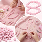 Ferreve 90 Piece Acrylic Dice Beads 10mm Dice Beads Bulk, Casino Games Birthday - Image 4