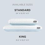 Tempur-Pedic TEMPUR-Cloud® + Cooling Pillow, King - Image 12
