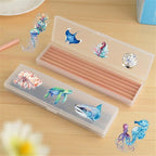 50PCS Marine Animal Stickers PET Transparent Stickers Starfish, Sea Turtles - Image 4