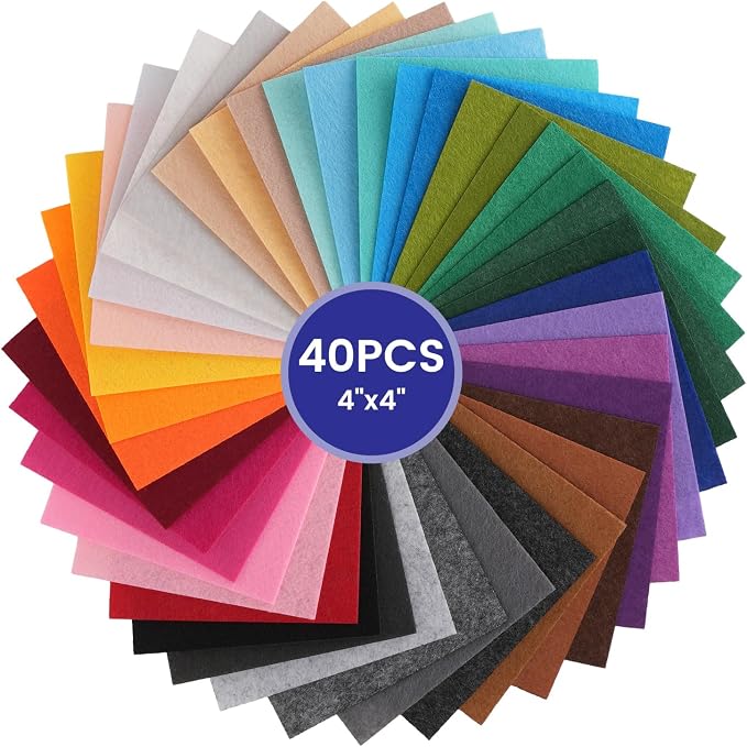 1mm Thick Felt Sheets by Bozenu