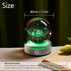 IFOLAINA 3D Solar System Crystal Ball Model Gift Space Astronomy Gift | Planets - Image 4