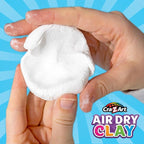 Cra-Z-Art Air Dry Clay - 5lb Bucket Natural White Modeling Clay - Image 3