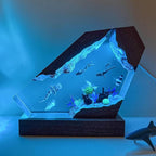 Whale Shark Resin Lamp, Handmade Resin Night Light - Image 8