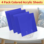 1/8 Thick 10 x 10 inch Acrylic Sheets - Image 4