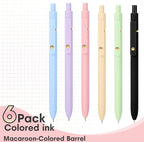 Ddaowanx Colored Gel Pens, 0.5mm Fine Point Retractable, Colorful Pens - Image 3