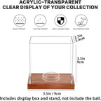 LITY Hockey Puck Display Case, No Assembly Required Acrylic Clear Holder - Image 2