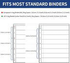 5 Sheets 10 Pages Postage Stamp Album Pages, 8 Pockets 7.7x 1.18in Stamp - Image 3