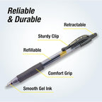 Pilot G2 Premium Refillable & Retractable Rolling Ball Gel Pens, Bold Point - Image 3