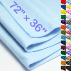 XSEINO Baby Blue Large Felt Fabric 72" X 36 ", 1.4 mm Thick Soft Felt Fabric by XSEINOiscreating%EF%BC%81