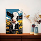 Lxmsja Cartoon Cow Paint by Numbers Kit - Image 2