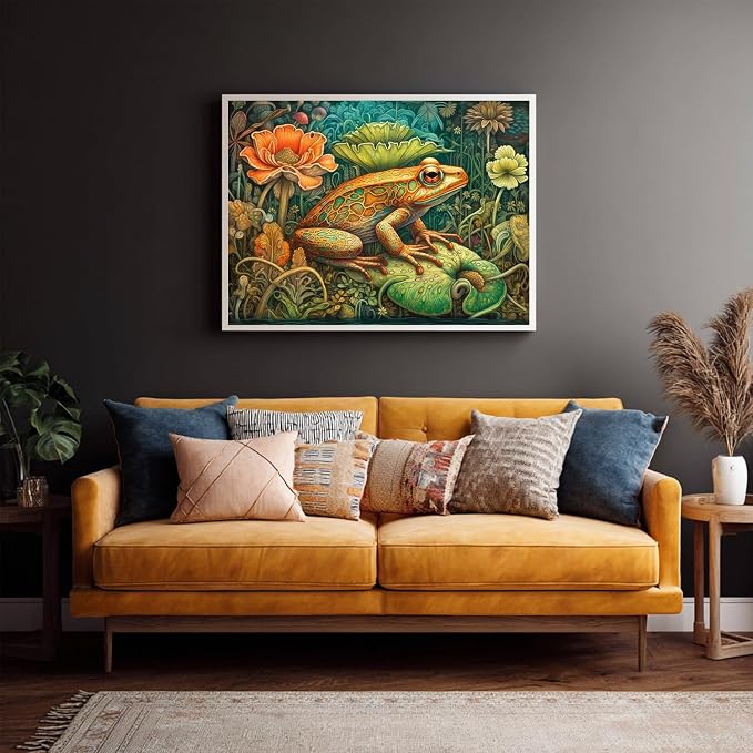Frog Paint by Numbers for Adult, Frog Paint by Numbers Kit for Adults Beginners - Image 8