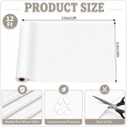 White Bulletin Board Roll Non-Woven Fabric Poster 16in X 12ft | Back to School - Image 2
