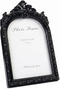 Cuspin Vintage Picture Frame 6x8 Black Frame, Ornate Resin Photo Frame by Cuspin
