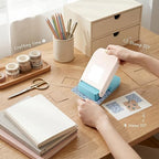 BAOFALI Stamp Punch, 2.5x2.1inch Extra Large Postage Stamps Punch, Portable - Image 3