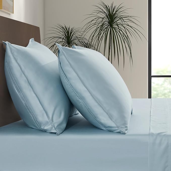 Luxury Bamboo Market |King Envelope Pillowcase Set | 100% Viscose Made from by LuxuryBambooMarket