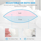 EIUE Bed Pillows for Sleeping 2 Pack Queen Size，Super Soft Down Alternative - Image 3