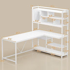 SEDETA L Shaped Computer Desk, L Shaped Corner Desk - Image 7