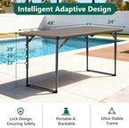 Folding Table 4ft - Image 3