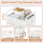 4 Drawer Rolling Storage Cart - Image 3