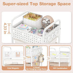 5 Drawer Rolling Storage Cart - Image 2