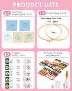 TINDTOP Christmas Embroidery Kit - Image 2
