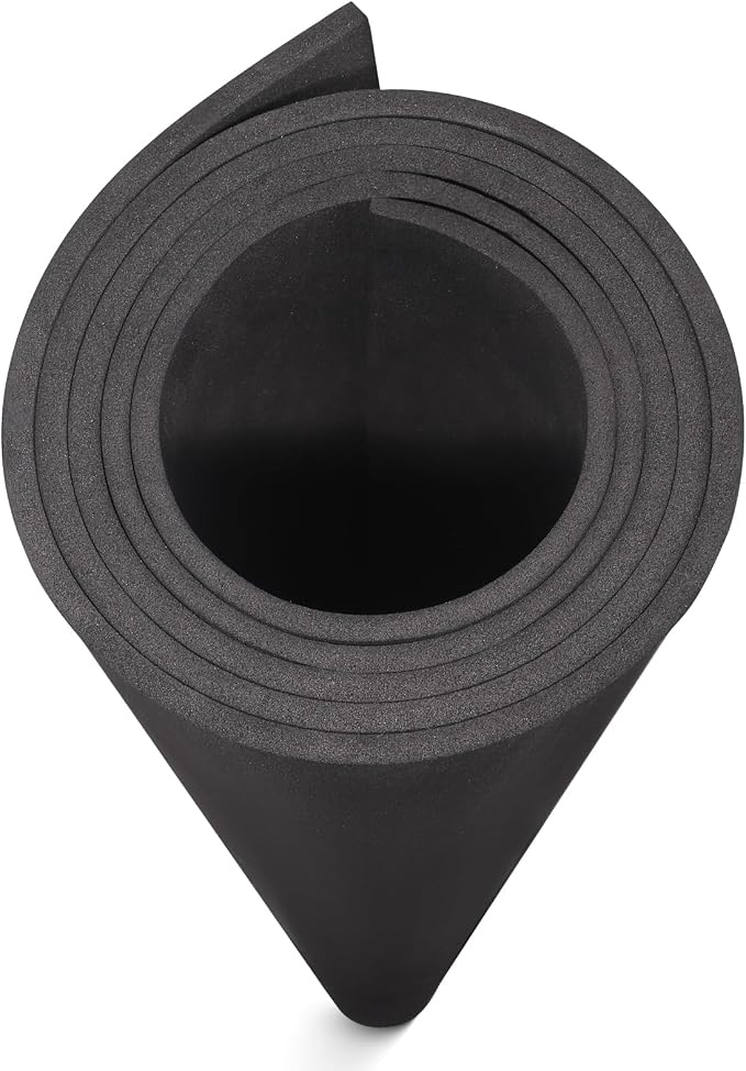 MEARCOOH EVA Foam Cosplay Black 5mm Thick Large 35.5" x 59" Sheet Premium High by MEARCOOH