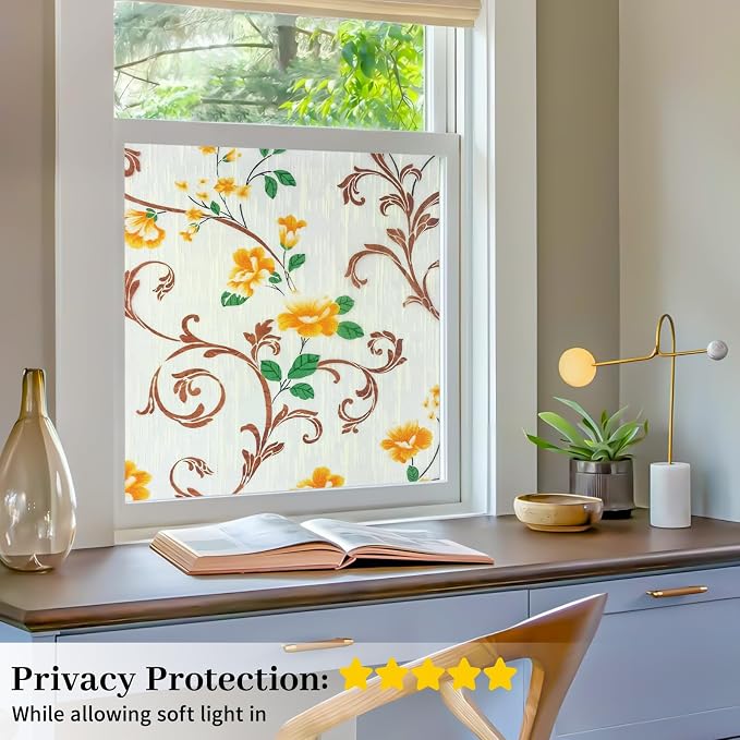 Bloss Frosted Privacy Window Film - Image 2