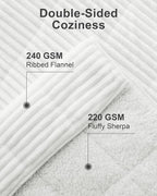 Sherpa Fleece Weighted Blanket - Image 2