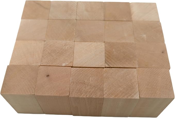 20PCS Basswood Carving Blocks, Whittling Wood Carving Kit, Unfinished Wooden - Image 4