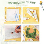 Nezyo 12 Sets Paint by Numbers Kit - Image 4